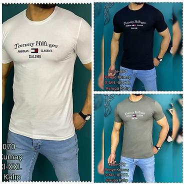 hilfiger: Futbolka Tommy Hilfiger Yüksək keyfiyyət (A class) Türkiyə istehsalı — 1