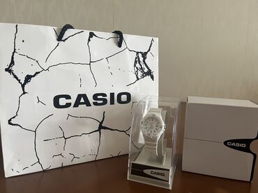 Qol saatları: İşlənmiş, Qol saatı, Casio, rəng - Ağ