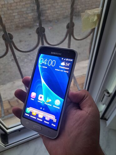 samsun a35: Samsung Galaxy J3 2016, 16 ГБ, цвет - Золотой, Сенсорный