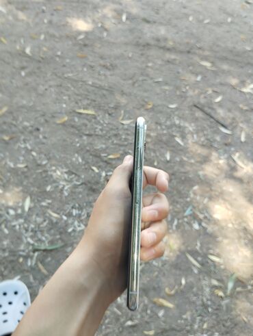 iphone x price in bishkek: IPhone Xs Max, Б/у, 256 ГБ, Белый, Защитное стекло, Чехол, 79 %