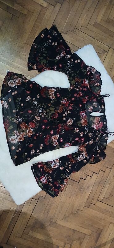 muške rukavice h: L (EU 40), Viscose, Floral, color - Multicolored