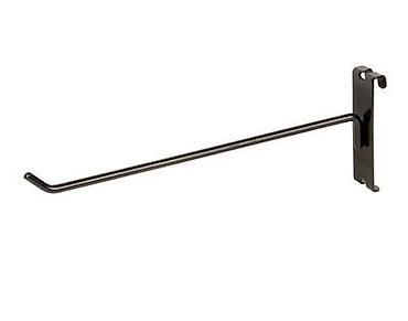 vitrin panel: Slatwall panel üçün metal asılqan qarmaq. Mağaza, butik, sərgi stendi — 1