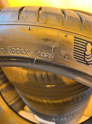 stud 100: Шины 255 / 40 / R 21, Лето, Б/у, Комплект, Франция, Michelin — 6