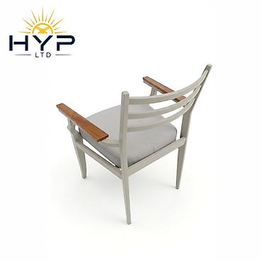 стул деревяный: Стул с подлокотниками HYP LTD - Материал каркаса: массив дерева — 2