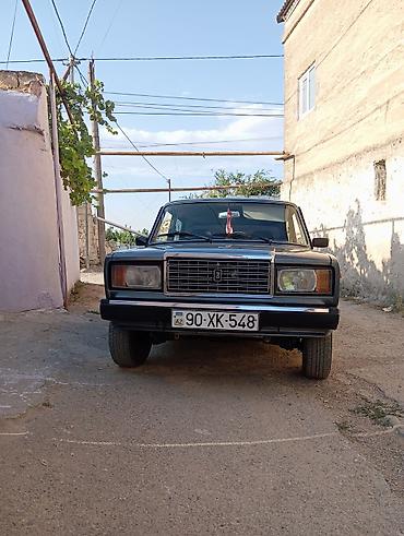 VAZ (LADA): Model: Lada 2107 sedan Rəng: Tünd boz/göy tonları Kuzov: 4 qapı — 1