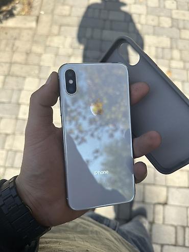 ayfon ikinci əl: IPhone X, Gümüşü, Face ID — 1