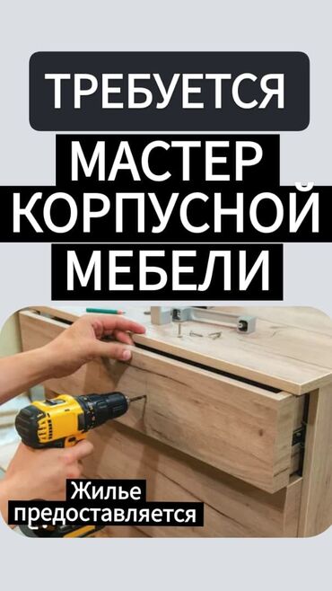 работа механиком: Требуется Мебельщик: Установка мебели, 3-5 лет опыта