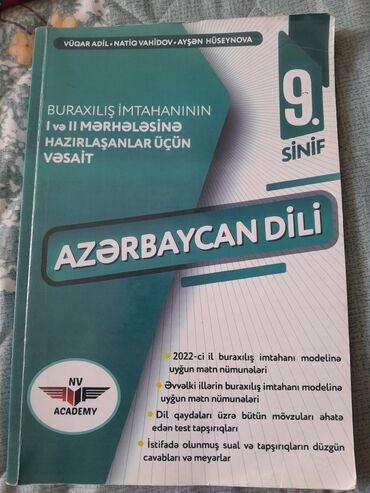 7 ci sinif cəbr kitabı: Az dili NV 9cu sinif ucun yenidir islenmeyib yep yenidir