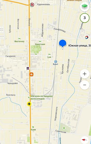 Кыймылсыз мүлк: 📍 КАНТ, улица ЮЖНАЯ ⠀‼️ СРОЧНО ПРОДАЁТСЯ ЗЕМЕЛЬНЫЙ УЧАСТОК ⠀ 🔸Общая — 2
