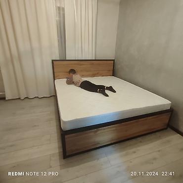 Двухъярусные кровати: Стил Лофт. Мебел на заказ. Двухъярусная кровать. Размер внизу:Ширина — 21