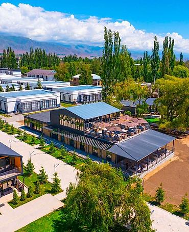 Продажа таунхаусов: Современные двухэтажные таунхаусы в закрытом квартале у берега.Ыссык — 9