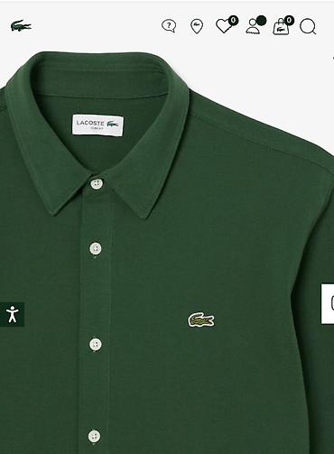 lacoste köynək: Lacoste kişi köynəyi – uzunqol, yaşıl rəng - Brend: Lacoste - Model — 1