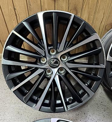 2 gr: Литые Диски R 18 Lexus, Комплект, отверстий - 5, Б/у — 5