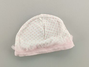 czapka zimowa niemowlęca z pomponem: Cap, 3-6 months, condition - Very good