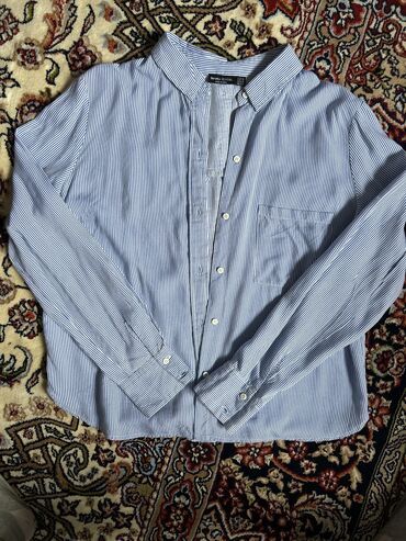 рубашка мужская: Рубашка S (EU 36), цвет - Голубой