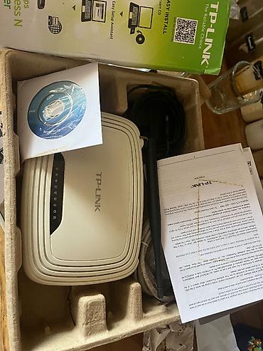 mini wifi router: Tp-link ruter işlənmiş, başqa internet çəkdirmişik seyə satırıq — 1