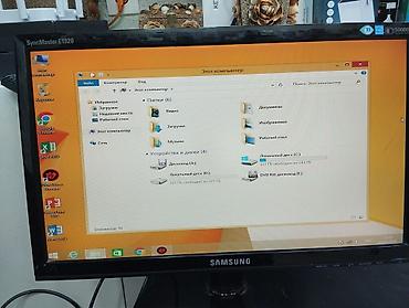 internet data: Masaüstü kompüter seti – sistem bloku + Samsung monitor ram 4. yadas — 10