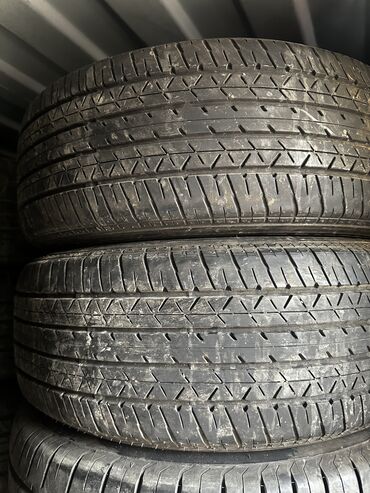 Шины: Шины 225 / 55 / R 17, Лето, Б/у, Пара, Легковые, Япония, Bridgestone