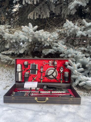 Шашлычные наборы: У нас вы найдете идеальный подарок для мужчин,такой подарок хочет at lalafo.kg — 3 Шашлычные наборы: У нас вы найдете идеальный подарок для мужчин,такой подарок хочет — 3