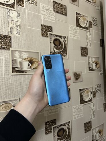 ip kamera xiaomi: Xiaomi, Redmi Note 11, Б/у, 64 ГБ, цвет - Синий, 1 SIM, eSIM