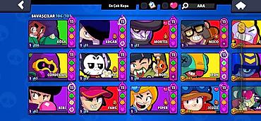Бижутерия: Brawl Stars hesabı – yüksək səviyyəli, zəngin məzmunlu - Kuboklar — 2