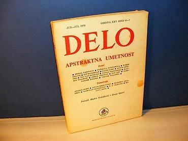 anker ploce: Delo apstraktna umetnost jun - jul 1979 priredili marko nedeljkovic i — 1