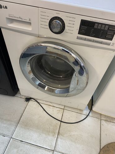 Paltaryuyan maşınlar: Paltaryuyan maşın LG, 6 kq, İşlənmiş, Avtomat, Qurutma var, Kredit yoxdur, Ödənişli çatdırılma