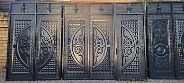 Распашные ворота: Металлические ворота и калитки под заказ - Изготовление распашных и — 66