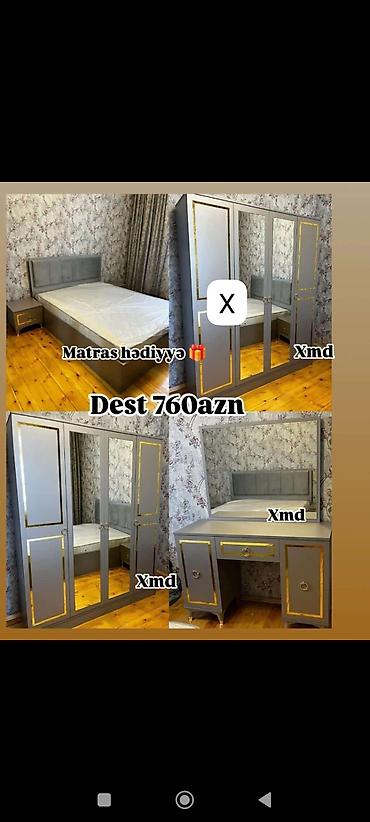 Yataq otağı dəsti – 760 AZN Matras hədiyyə Tərkibi: - 2 nəfərlik lalafo.az -da Yataq otağı dəsti – 760 AZN Matras hədiyyə Tərkibi: - 2 nəfərlik