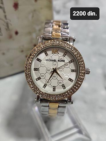 mona torba sa slovom m: Michael Kors ženski ručni sat - Analogni sat sa okruglim kućištem — 1