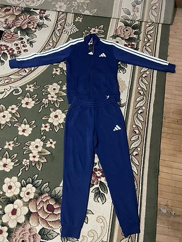 брюки адидас: Мужской спортивный костюм, XS, Adidas, Новый, цвет - Синий — 1