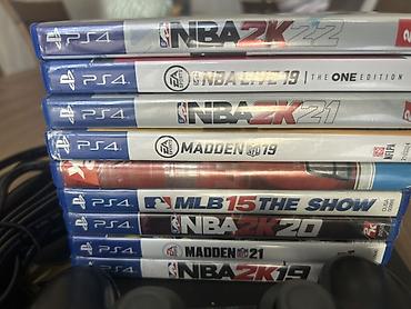 Video oyunlar və konsollar: YADDAŞ:1TB Komplekt: - PlayStation 4 konsolu (şəkildə göstərilən — 2