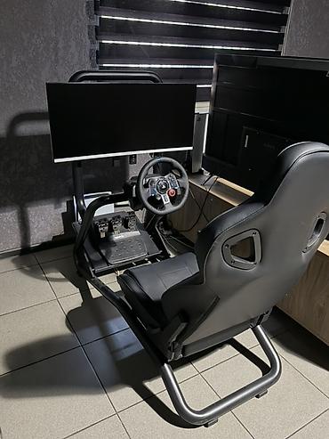 trak racer: 2 Полноценных симрейсинг-комплектов БЕЗ PS5!!! Состав: - Руль — 1