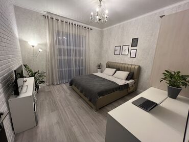 жашаганга квартира издейм: 3 комнаты, 82 м², Индивидуалка, 1 этаж, Евроремонт