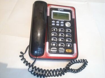 Stasionar telefonlar: Stasionar telefon Simli, İşlənmiş, Pulsuz çatdırılma — 5