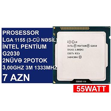 Prosessorlar: Kompüter üçün Prosessorlar ⭐LGA 775 İntel Dual Core E6600 3,06Ghz 2M — 12
