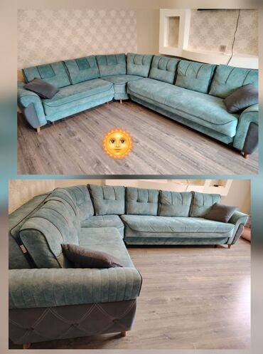 Mətbəx mebeli: Künc divan, İşlənmiş, Açılan, Bazalı