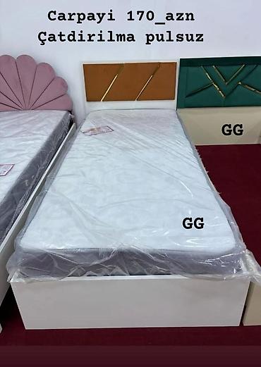 Мебель: Yeni ve Sifarişle Çarpayi 170 azn Matras hediyye 🎁 Ölçü 2/90 Rəng — 3