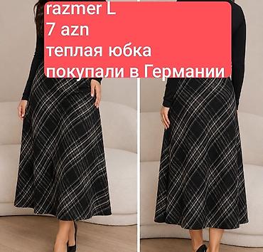 Qışlıq ətək – alman istehsalı - Razmer: L - Qiymət: 7 AZN (şəkildə