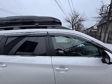 ascent: Ветровики на SUBARU ASCENT с никелем — 2