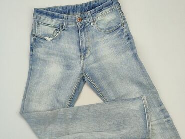 jeansy z wysokim stanem stradivarius: Jeans, 12 years, 146/152, condition - Good