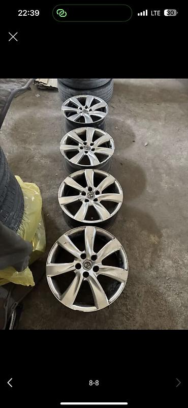 Литые Диски R 18 Lexus, Комплект, отверстий - 5, Б/у