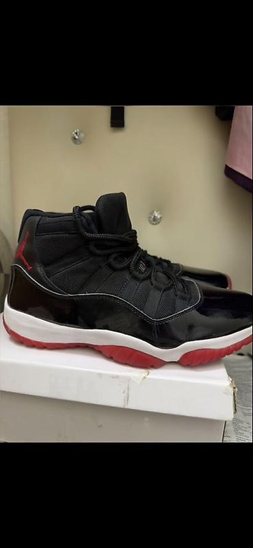 11 джорданы: Кроссовки баскетбольные Air Jordan 11 “Bred” (черно‑красные) - — 2