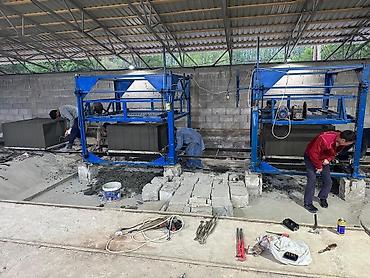 Производство пеноблоков: Линия по производству пеноблоков/газоблоков (стеновых блоков из — 9