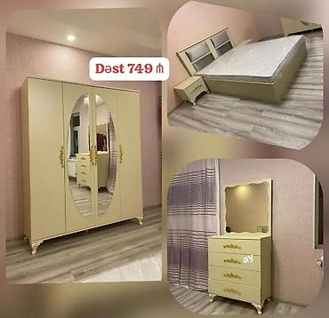 Yataq otağı mebel dəsti – 749 ₼ Dəst tərkibi: - 2 qapısı güzgülü, 2 lalafo.az -da Yataq otağı mebel dəsti – 749 ₼ Dəst tərkibi: - 2 qapısı güzgülü, 2
