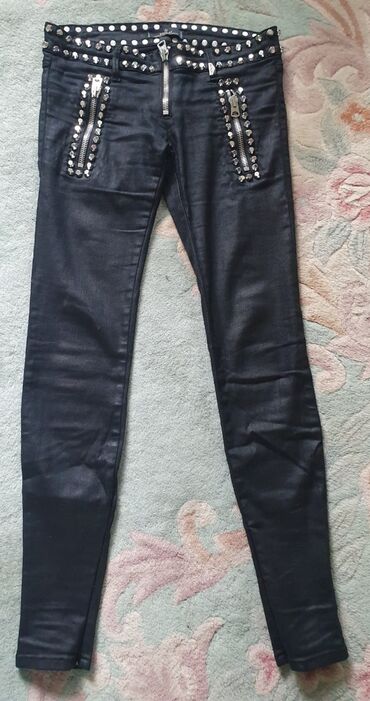 Farmerke: REPLAY original crne farmerke sa nitnama, baš moćno izgledaju, blago — 8