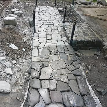 Tikinti işləri: Xidmət: Həyətyanı sahələrdə tam təmir və döşəmə işləri Təklif — 128