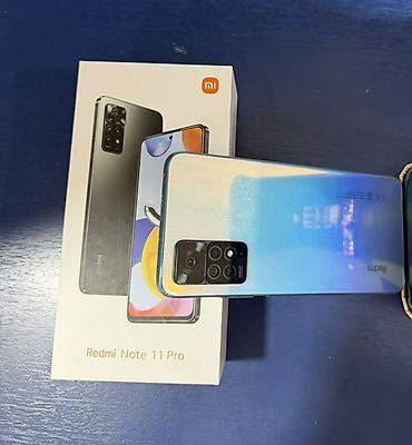 not 11 ekran: Redmi Note 11 Pro, 128 GB, rəng - Göy, Sensor, Barmaq izi, İki sim kartlı — 3