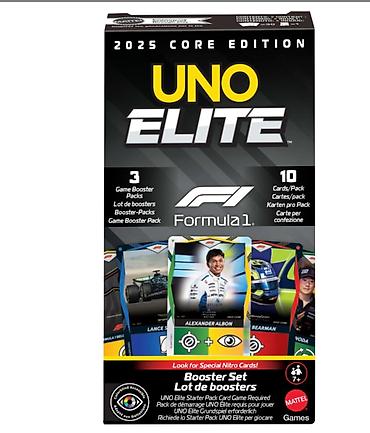 İdman və istirahət: UNO Elite – Formula 1 2025 Core Edition kart oyunu - Məşhur UNO — 5