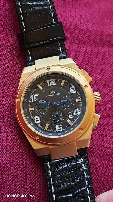 Ručni satovi: IWC Schaffhausen ručni sat – hronograf, zlatno kućište - Analogni — 11